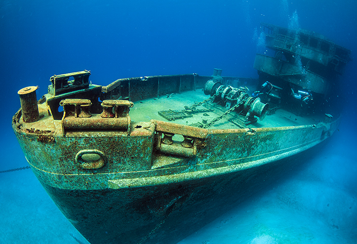 kittiwake shipwreck underwater photo