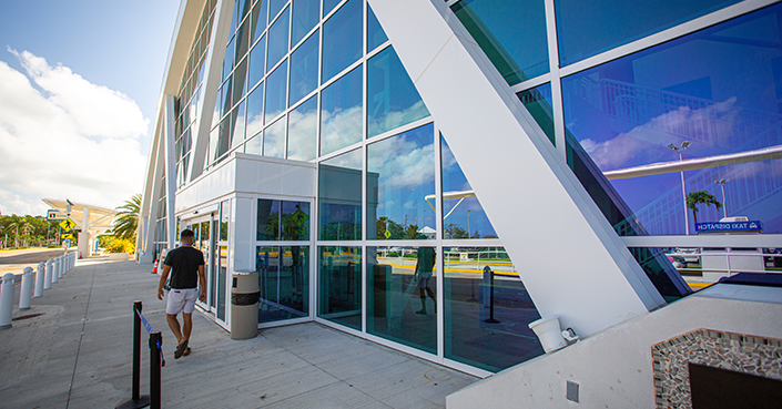 Owen Roberts International Airport.