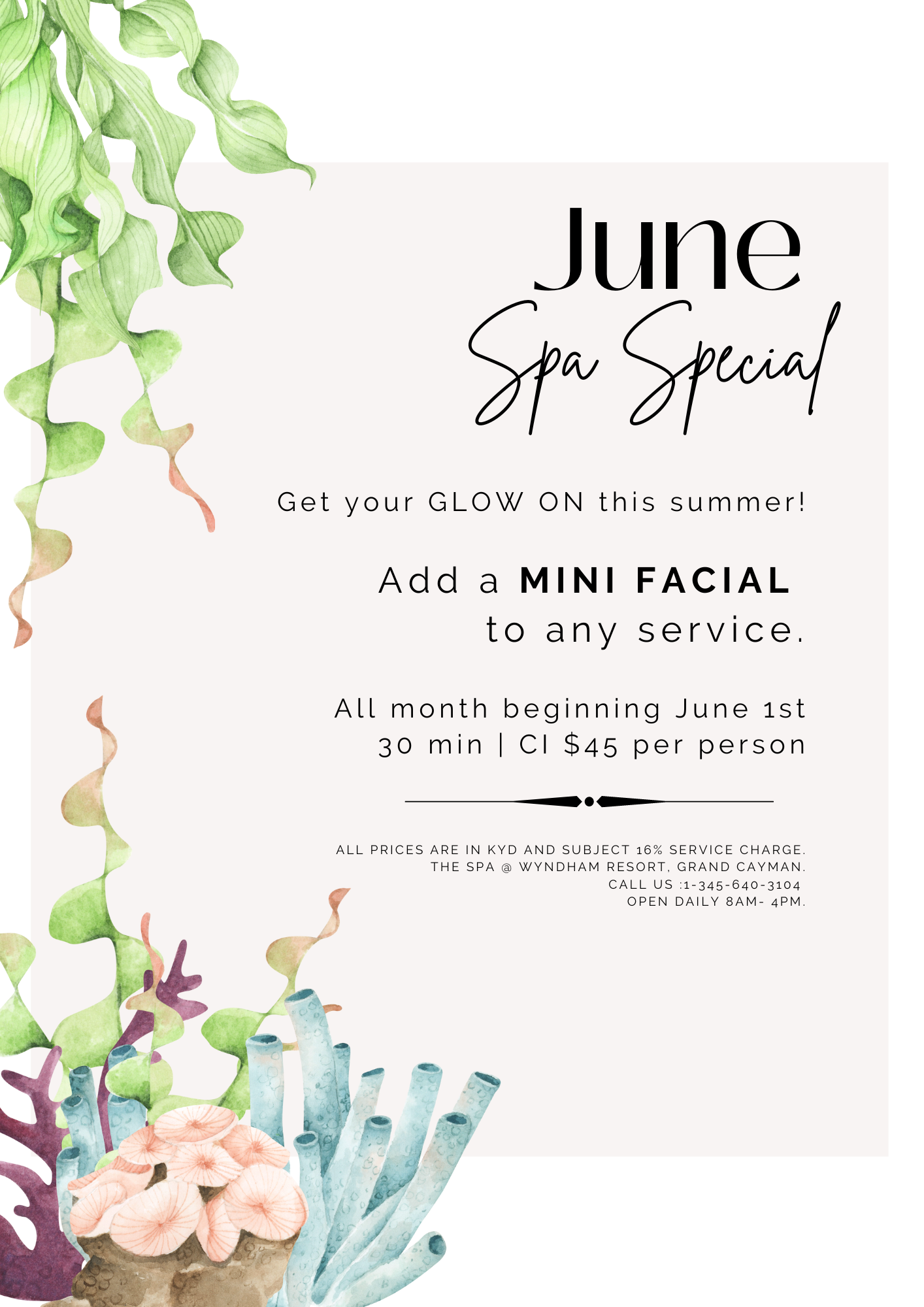 June Spa Special