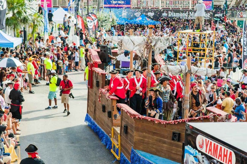 Pirates Fest Landing Pageant and Float Parade
